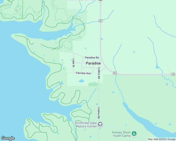 map of restaurants, bars, coffee shops, grocery stores, and more near 5210 Fairview Avenue in Smithville