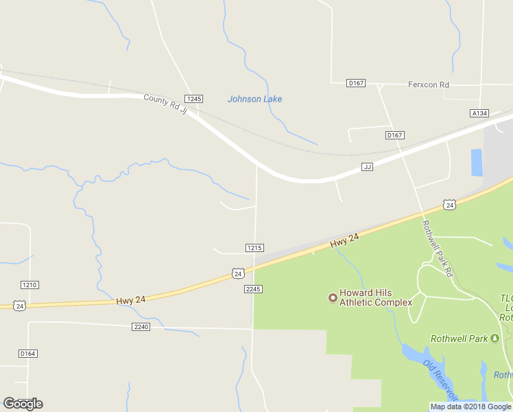 map of restaurants, bars, coffee shops, grocery stores, and more near 1399 County Road A166 in Moberly