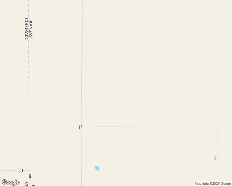 map of restaurants, bars, coffee shops, grocery stores, and more near County Road 2 in Kanorado