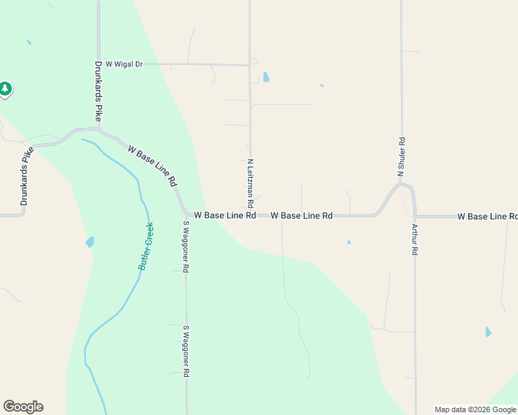 map of restaurants, bars, coffee shops, grocery stores, and more near 10540 West Base Line Road in Paragon
