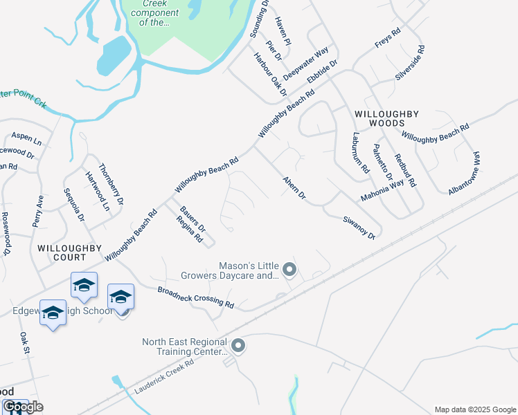map of restaurants, bars, coffee shops, grocery stores, and more near 2824 Todkill Trce in Edgewood