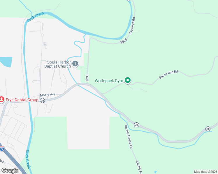map of restaurants, bars, coffee shops, grocery stores, and more near 185 Goose Run Road in Marietta
