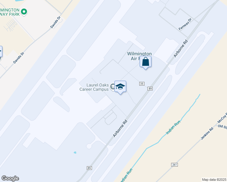 map of restaurants, bars, coffee shops, grocery stores, and more near 300 Oak Drive in Wilmington