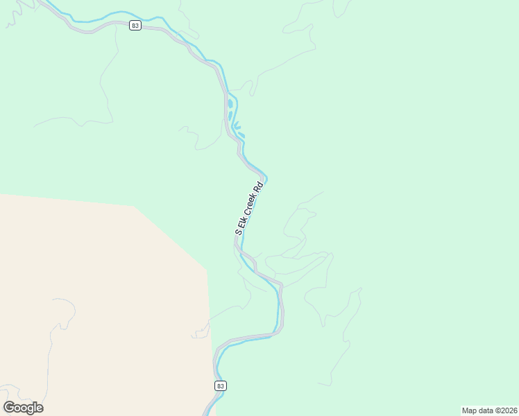 map of restaurants, bars, coffee shops, grocery stores, and more near 15760 South Elk Creek Road in Pine