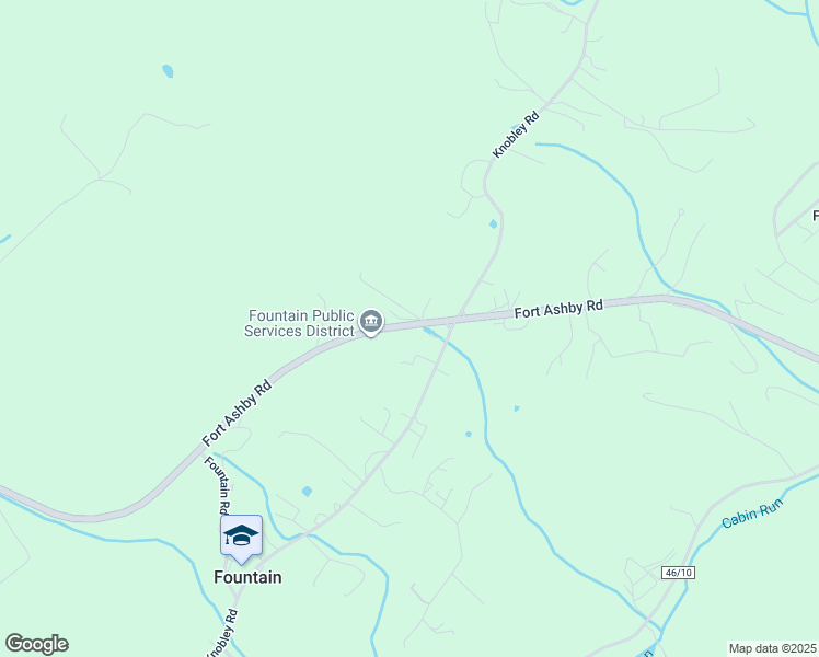 map of restaurants, bars, coffee shops, grocery stores, and more near 10982 Knobley Road in Keyser