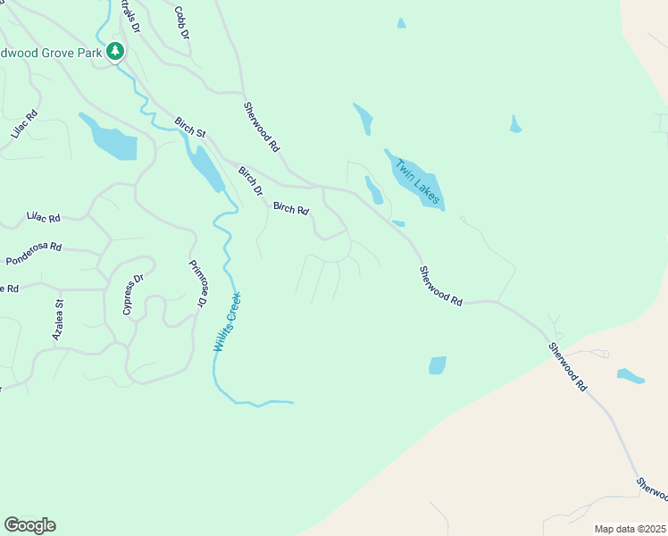 map of restaurants, bars, coffee shops, grocery stores, and more near 24198 Birch Circle in Willits