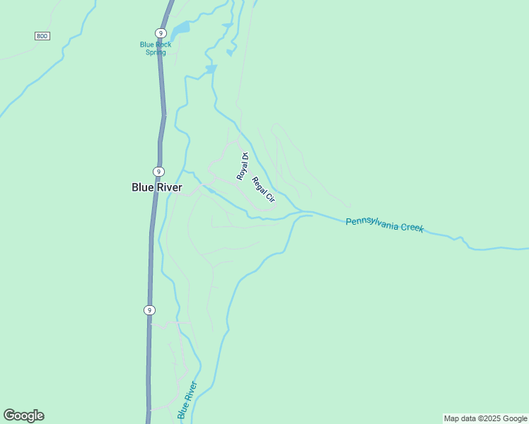 map of restaurants, bars, coffee shops, grocery stores, and more near 88 Regal Circle in Breckenridge