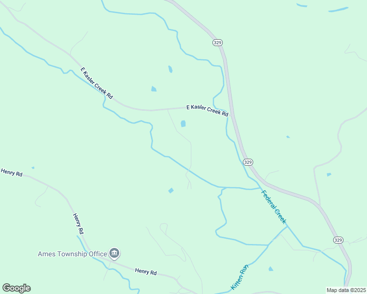 map of restaurants, bars, coffee shops, grocery stores, and more near 16171 East Kasler Creek Road in Amesville