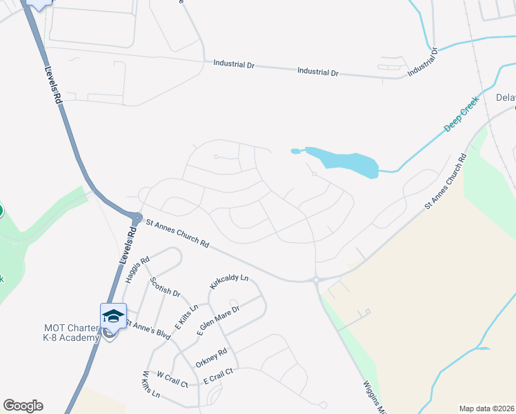 map of restaurants, bars, coffee shops, grocery stores, and more near 830 Llanelli Drive in Middletown