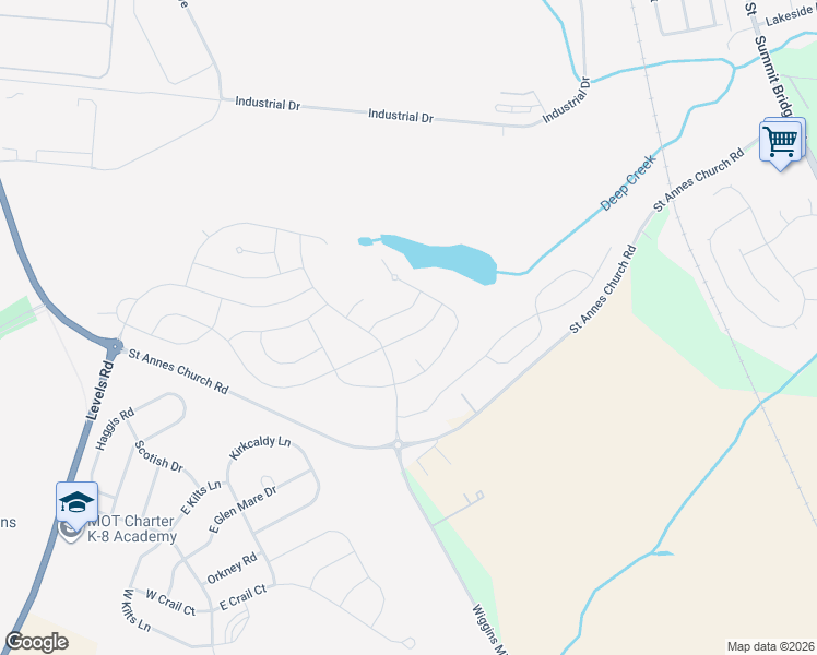 map of restaurants, bars, coffee shops, grocery stores, and more near 479 Goodwick Drive in Middletown