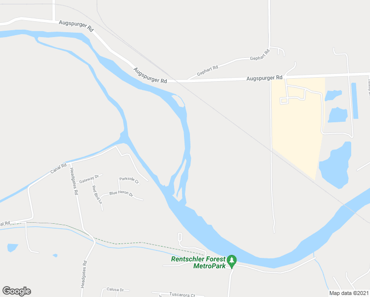 map of restaurants, bars, coffee shops, grocery stores, and more near 5200 Parkside Court in Hamilton