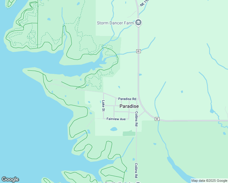 map of restaurants, bars, coffee shops, grocery stores, and more near 5024 Paradise Road in Smithville