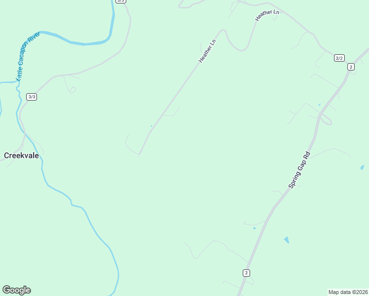 map of restaurants, bars, coffee shops, grocery stores, and more near Unnamed Road in Slanesville