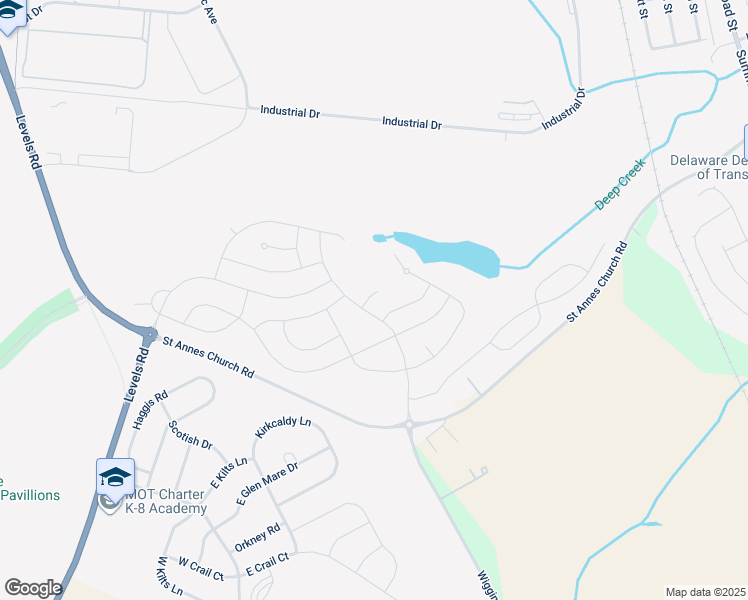 map of restaurants, bars, coffee shops, grocery stores, and more near 152 Tywyn Drive in Middletown