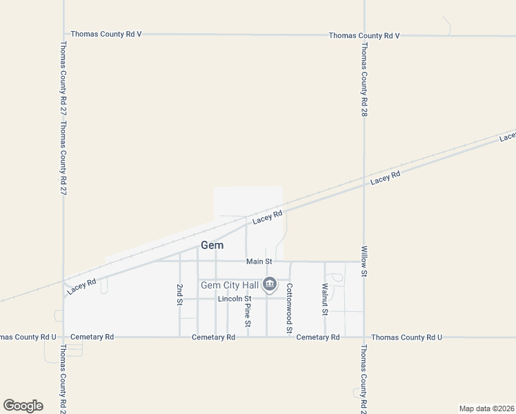 map of restaurants, bars, coffee shops, grocery stores, and more near in Gem