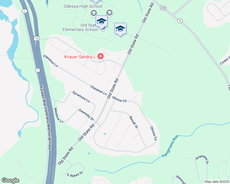 map of restaurants, bars, coffee shops, grocery stores, and more near 301 Old State Road in Townsend