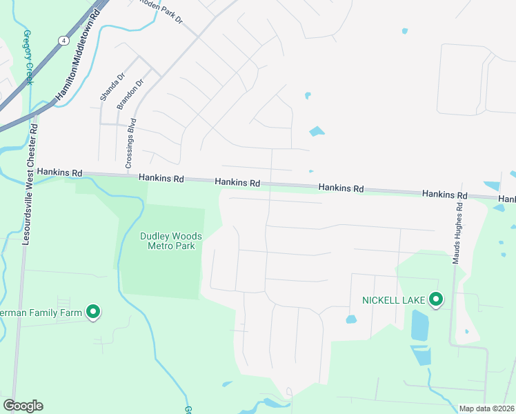 map of restaurants, bars, coffee shops, grocery stores, and more near 5843 Ashlyn Court in Butler County