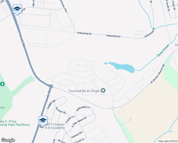 map of restaurants, bars, coffee shops, grocery stores, and more near 936 Cadman Drive in Middletown