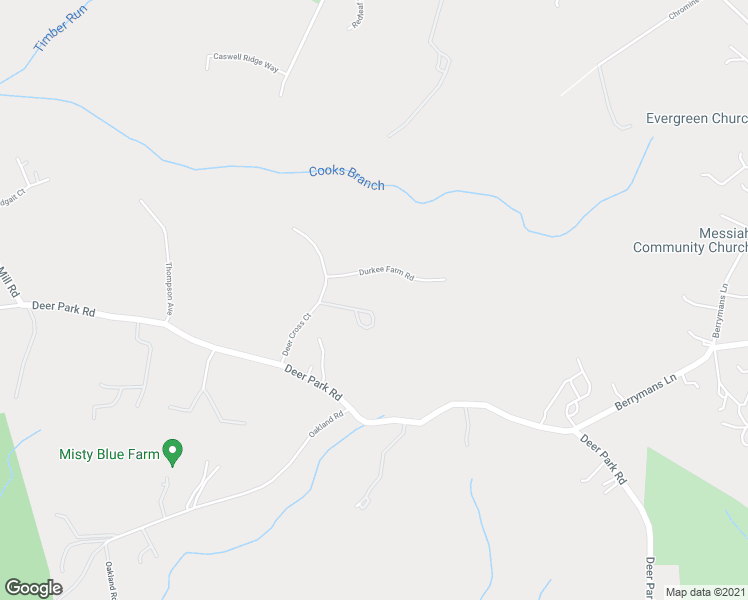 map of restaurants, bars, coffee shops, grocery stores, and more near 9 Deer Cross Court in Reisterstown