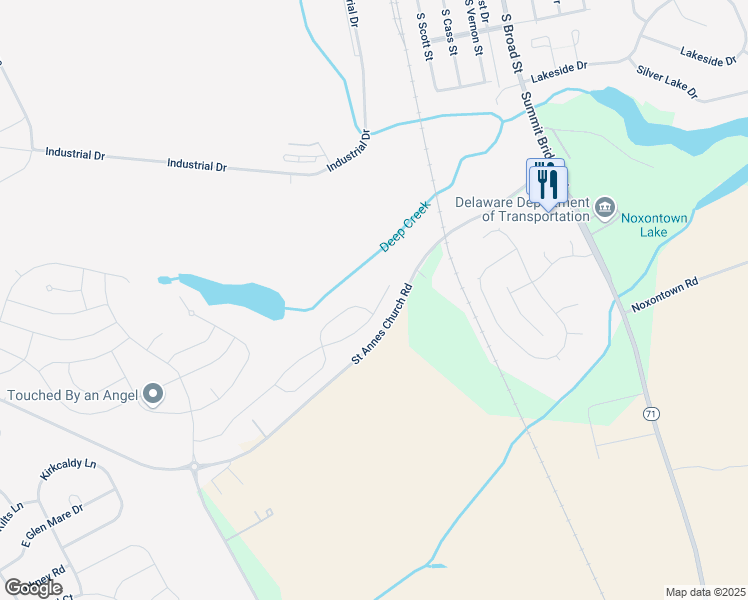 map of restaurants, bars, coffee shops, grocery stores, and more near 1300 Jayme Court in Middletown