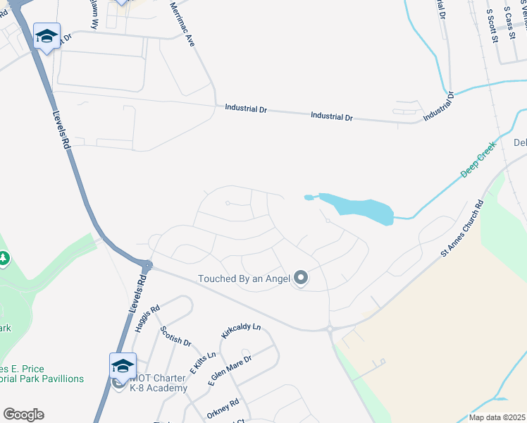 map of restaurants, bars, coffee shops, grocery stores, and more near 936 Cadman Drive in Middletown