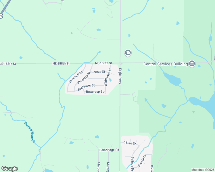 map of restaurants, bars, coffee shops, grocery stores, and more near 1207 Viola Street in Smithville