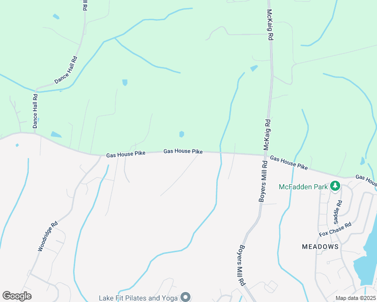 map of restaurants, bars, coffee shops, grocery stores, and more near Gas House Pike in Frederick