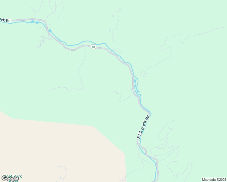map of restaurants, bars, coffee shops, grocery stores, and more near 15535 South Elk Creek Road in Pine