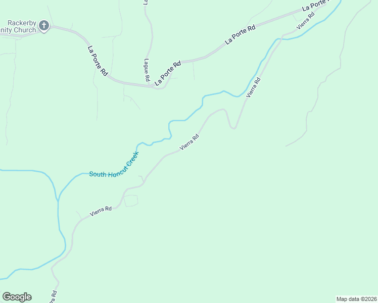 map of restaurants, bars, coffee shops, grocery stores, and more near 16243 Vierra Road in Rackerby