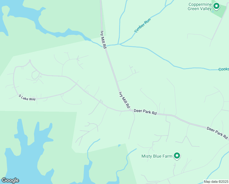 map of restaurants, bars, coffee shops, grocery stores, and more near 6319 Deer Park Road in Reisterstown