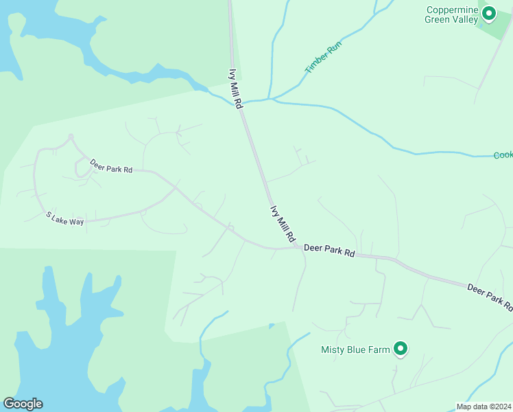 map of restaurants, bars, coffee shops, grocery stores, and more near 6319 Deer Park Road in Reisterstown