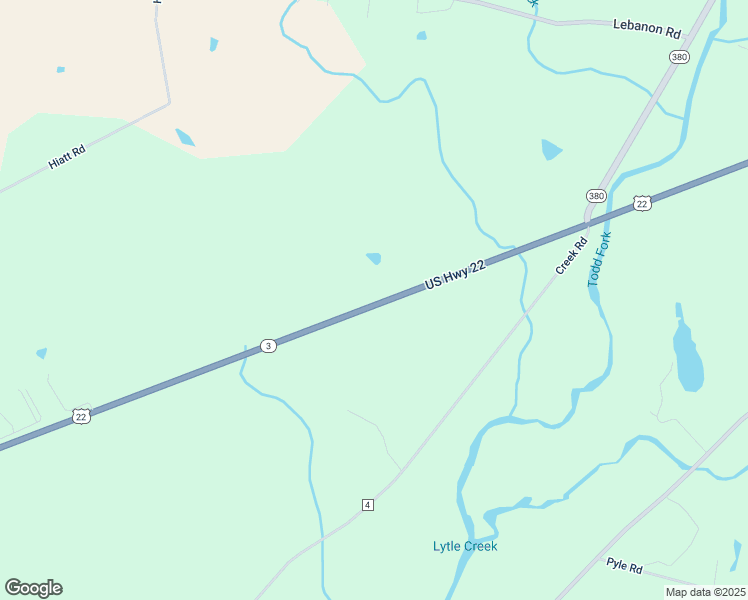 map of restaurants, bars, coffee shops, grocery stores, and more near 7394 Sr 22 3 in Clarksville