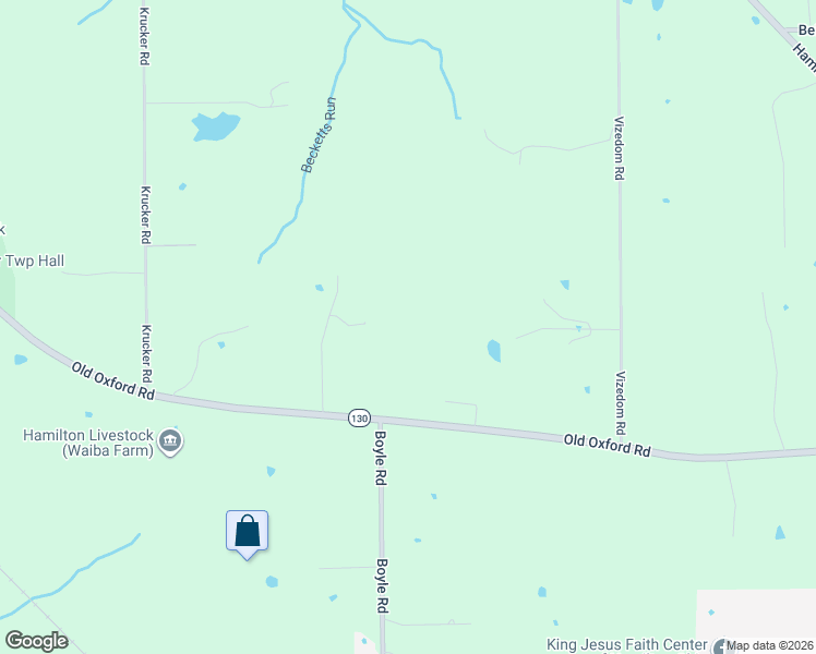 map of restaurants, bars, coffee shops, grocery stores, and more near 1982 Old Oxford Road in Hamilton