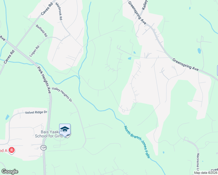 map of restaurants, bars, coffee shops, grocery stores, and more near 11089 Hidden Trail Dr in Baltimore