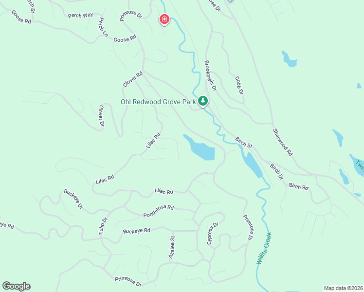 map of restaurants, bars, coffee shops, grocery stores, and more near 24555 Lilac Dr in Willits
