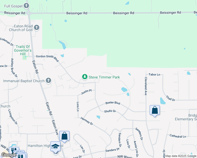 map of restaurants, bars, coffee shops, grocery stores, and more near 692 Gordon Smith Blvd in Hamilton