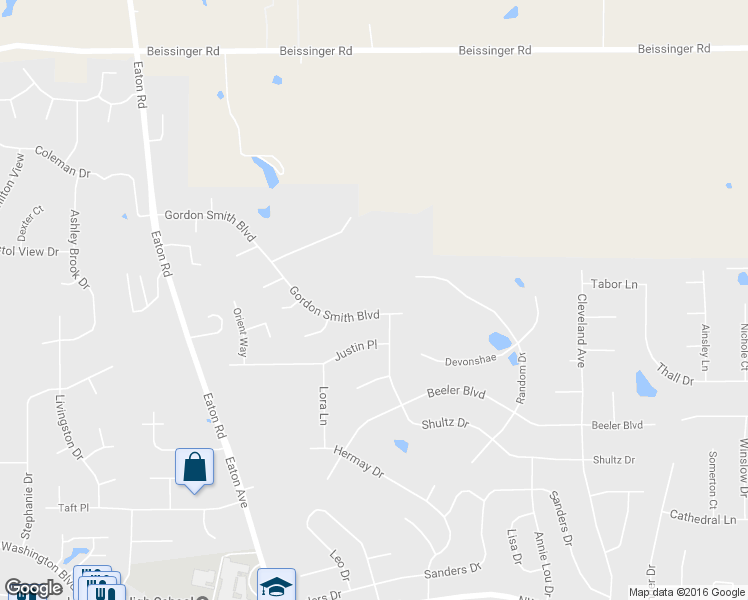 map of restaurants, bars, coffee shops, grocery stores, and more near 708 Gordon Smith Boulevard in Hamilton