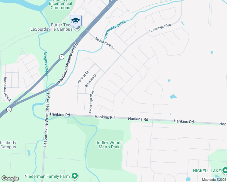 map of restaurants, bars, coffee shops, grocery stores, and more near 803 Morgan Drive in Monroe