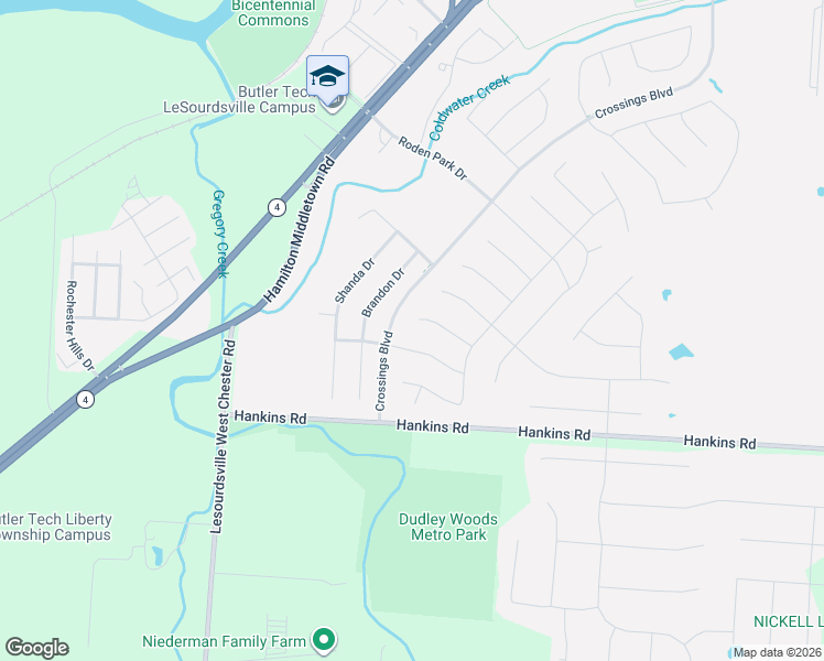 map of restaurants, bars, coffee shops, grocery stores, and more near 919 Ryan Court in Monroe