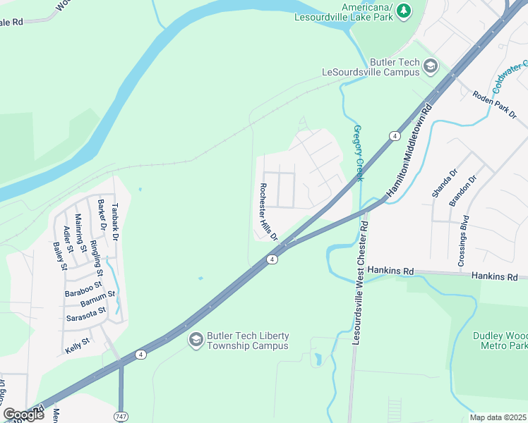 map of restaurants, bars, coffee shops, grocery stores, and more near 2-12 Cranbrook Drive in Hamilton