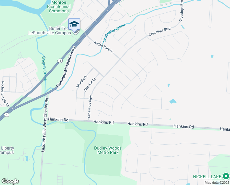 map of restaurants, bars, coffee shops, grocery stores, and more near 803 Morgan Drive in Monroe