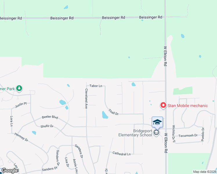 map of restaurants, bars, coffee shops, grocery stores, and more near 1784 Thall Drive in Hamilton