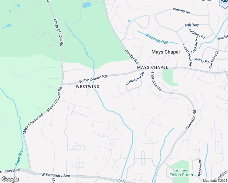 map of restaurants, bars, coffee shops, grocery stores, and more near 104 Troutbeck Court in Lutherville-Timonium