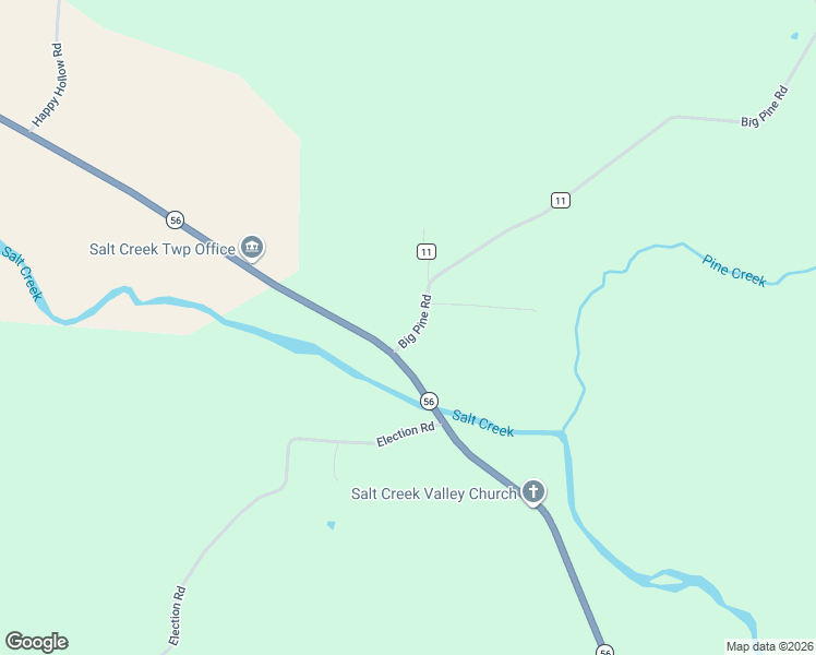 map of restaurants, bars, coffee shops, grocery stores, and more near 19148-19324 Highway 56 in Laurelville