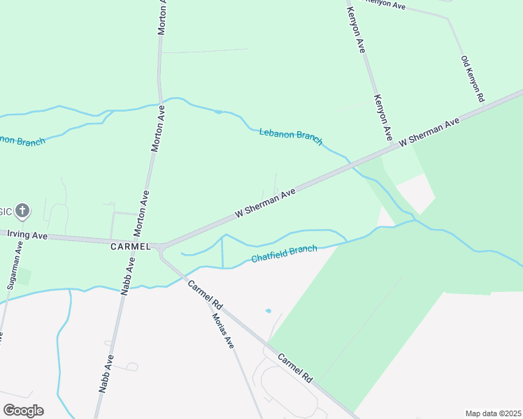 map of restaurants, bars, coffee shops, grocery stores, and more near 647 Sherman Avenue in Millville