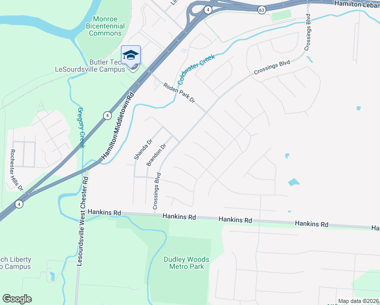 map of restaurants, bars, coffee shops, grocery stores, and more near 713 Ella Court in Monroe
