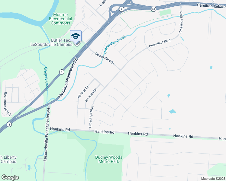 map of restaurants, bars, coffee shops, grocery stores, and more near 713 Ella Court in Monroe