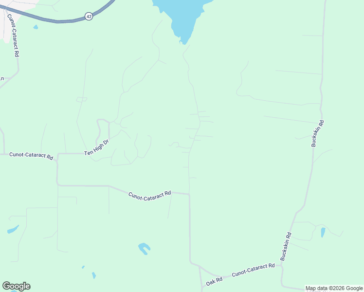 map of restaurants, bars, coffee shops, grocery stores, and more near 4683 Hunters Cove Road in Poland