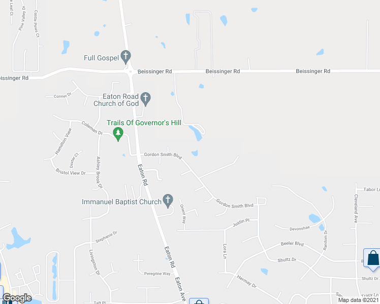 map of restaurants, bars, coffee shops, grocery stores, and more near 860 Gordon Smith Boulevard in Hamilton