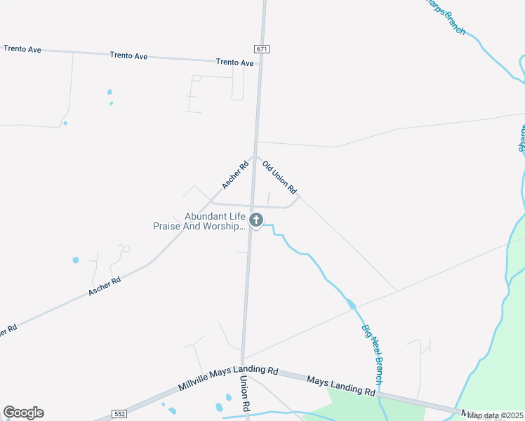 map of restaurants, bars, coffee shops, grocery stores, and more near 5671 Independence Road in Vineland